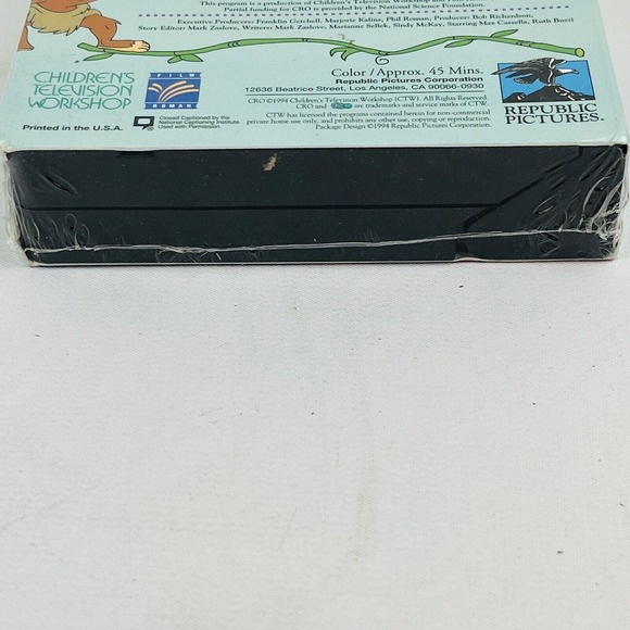 CRO It's A Woolly Woolly World VHS 1994 Cartoon Caveman Ice Age Sealed OOP Rare - Picture 3 of 4